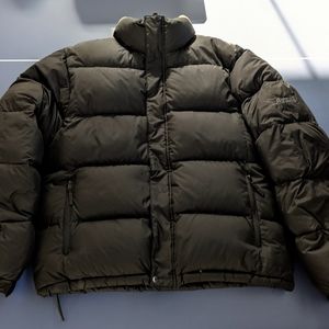 VTG Bear USA Goose Down Black Jacket L